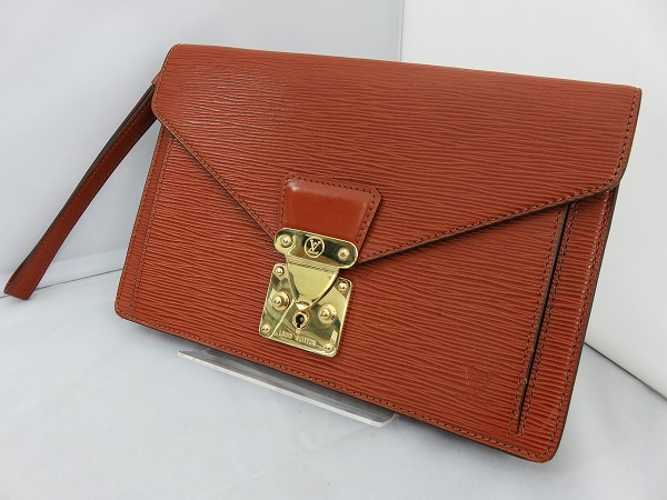 ♪キングラムfhb♪ルイ・ヴィトン エピ セリエドラゴンヌ 茶色