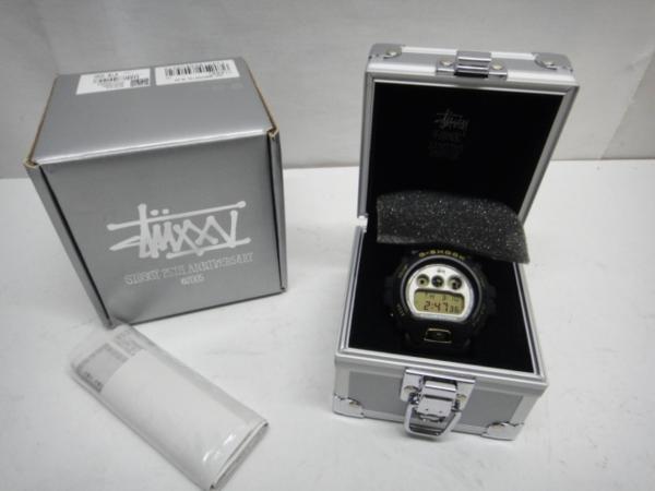 184[税込み]STUSSY×G-SHOCK 25TH DW-6900STS-9JR 腕時計