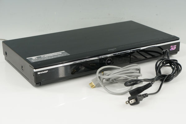 □SHARP/BD-HDW80 ブルーレイディスクレコーダーAQUOU□○6G92 ディル