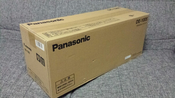 Panasonic　プロセスカートリッジDE-1005　純正　20130805