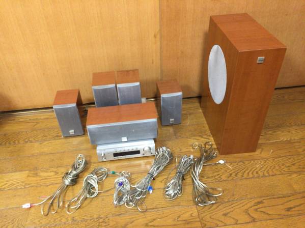 確認済/DENON 5.1chホームシアター AVC-M380 ウーファー オーディオ