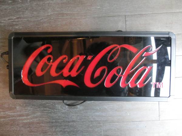 新品未使用品　コカ・コーラLEDサインライト コカ・コーラネオン管電飾LEDサインSweep 店舗用