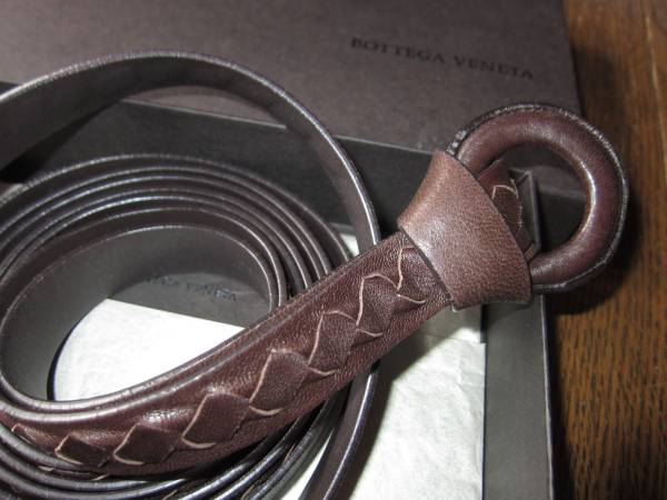 ボッテガ・ヴェネタ イントレチャート 茶色のルースベルト 美品