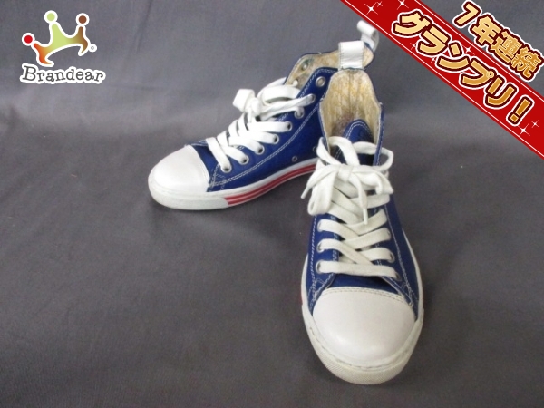 ディースクエアード スニーカー 37 レディース ハイカット