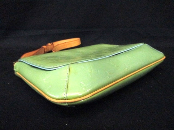 ルイヴィトン ショルダーバッグ ヴェルニ M91009 ベビーブルー