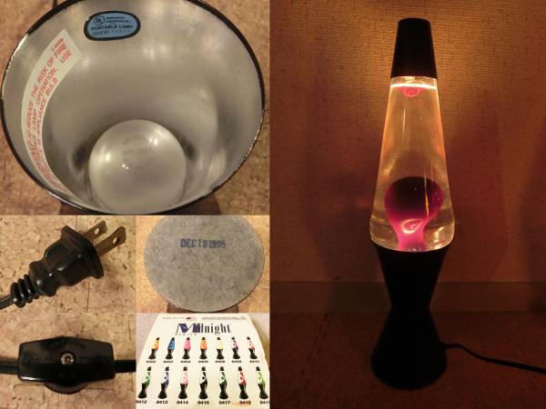 LAVA LITE LAMP ヴィンテージラバライト ラバランプ/アメリカ製B(卓上