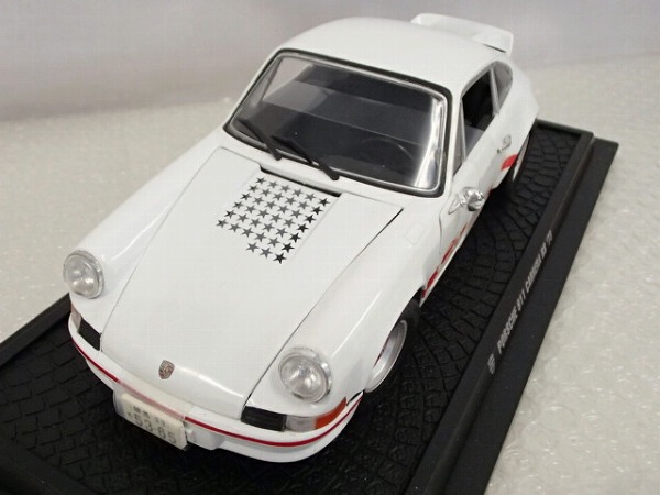京商1/18サーキットの狼 ポルシェ911カレラRS'73ホワイト[梱0.1