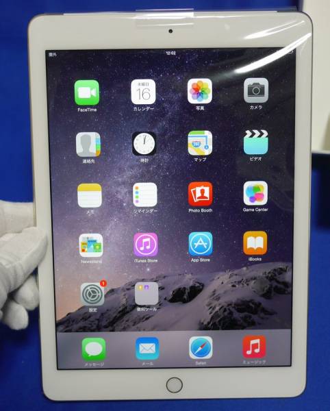 ジャンク品●ドコモ iPadair2 16GB MH1C2J/A A1567 wifi+cell