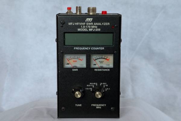 Antenna MFJ-269D SWR 415-470 MHz MFJ 機材レビュー - Easy 530kHz