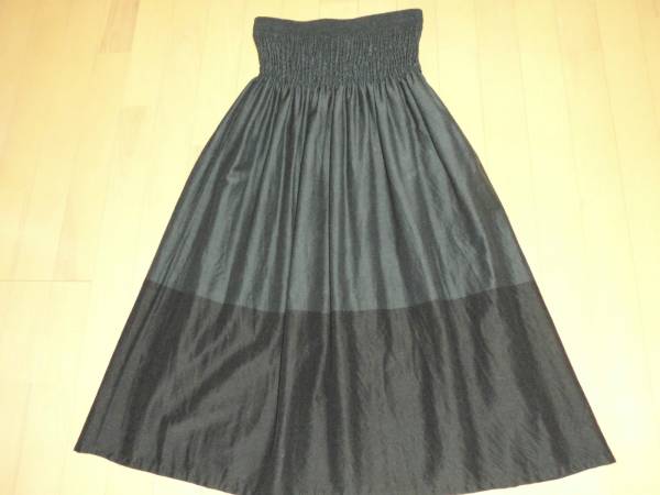 美品　群言堂　★素敵なギャザースカート★