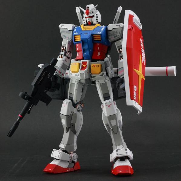 MGガンダム3.0+拡張セット　塗装済み完成品ＲＸ－78－2