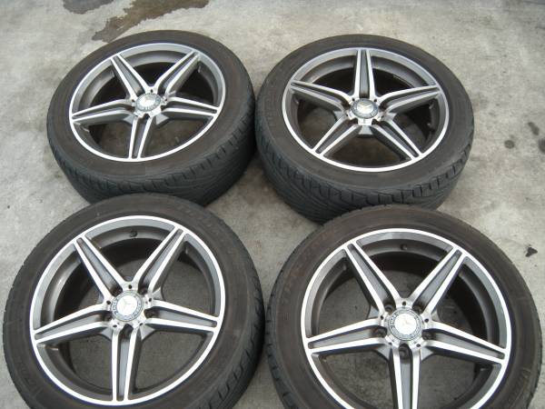 MB　Ｃクラス用　ホイルセット　7.5Ｊ　17　225/45/17