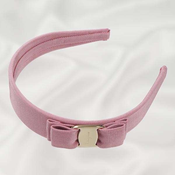 ◆新品 フェラガモ アクセサリ- ピンク/ゴールド 344311