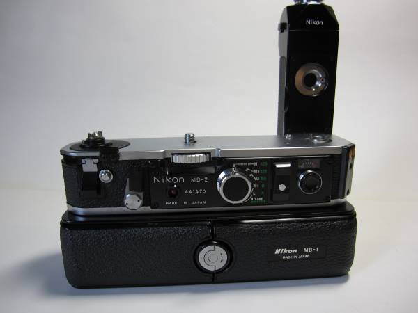 ニコンF2用モータードライブMD-2 MB-1 中古