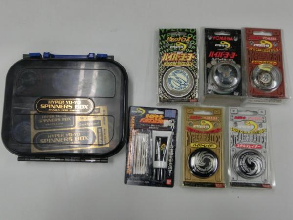 ◇△ハイパーヨーヨー スピナーズBOX ヨーヨー5種 ワセリン set
