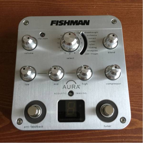 美品 フィッシュマン Fishman Aura Spectrum DI DI Spectrum Aura