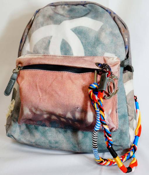 新品シャネルリュックノベルティchanel グレー 新シャネルリュック