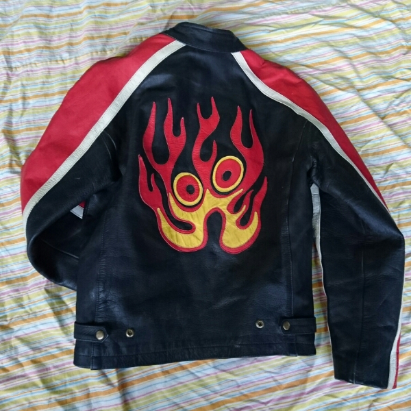 COSPA バーチャファイター3 ジャッキー 革ジャン メンズLサイズ