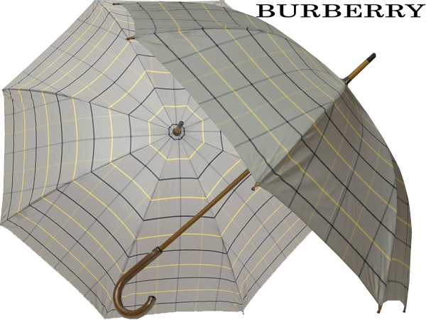 未使用 Burberry 長傘 BURBERRY(バーバリー)長傘雨傘 未使用