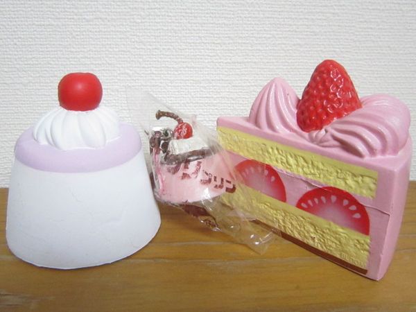 【レア⭐️】BLOOM プリンセスショートケーキ 3種セット スクイーズ スクイーズ ブルーム プリン ケーキ ピンク 3点セット スイーツ