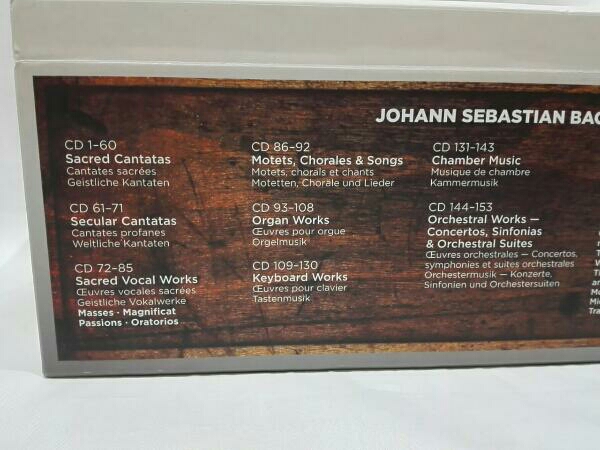 バッハ 状態良好 COMPLETE BACH EDITION 153CD Bach Complete The