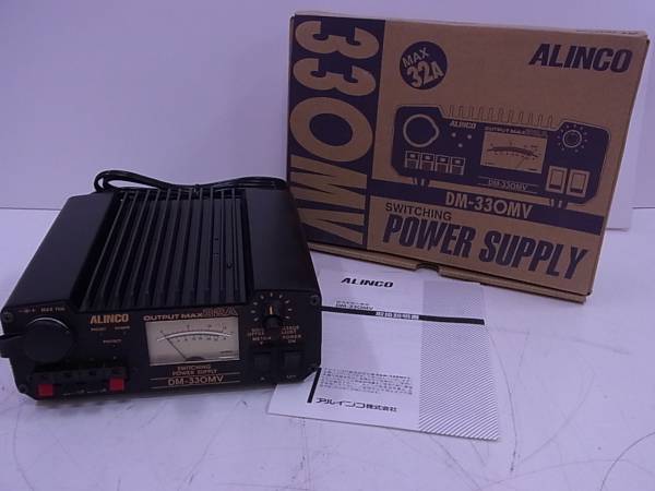 □アルインコ DM-330MV 直流安定化電源/未使用/元箱取説/S286/1