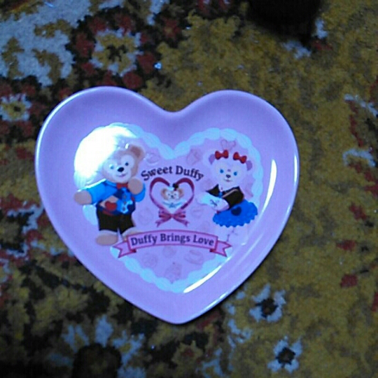 スイートダッフィー　スーベニアプレート_1