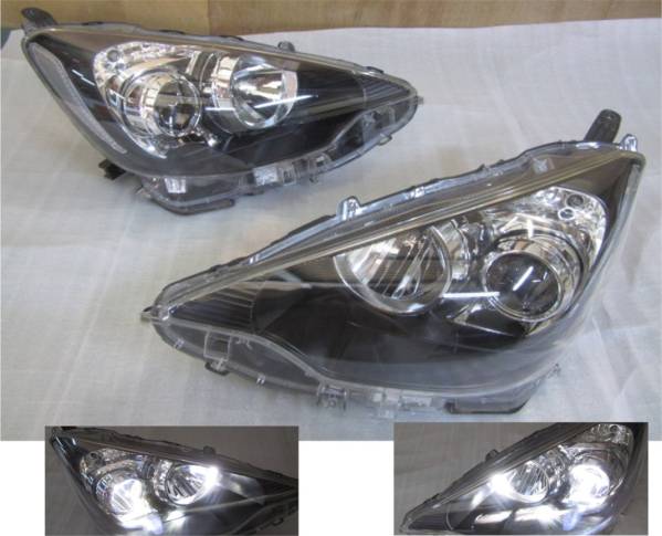 NHP10 アクア 前期 左 LED ヘッドライト ASSY