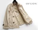 OFUONオフオン■トレンチデザインスプリングショートコートBE38M