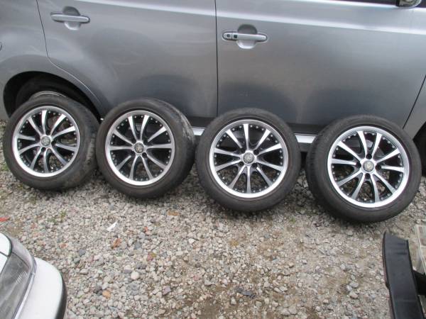 195/50/15 タイヤ　ホイールセット　PCD100 軽等に　4穴