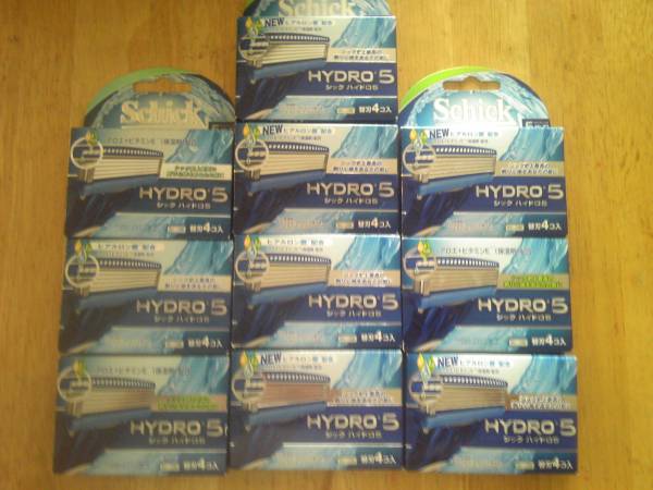 シックハイドロ５　替刃４個×10送料込み　 【終10A】