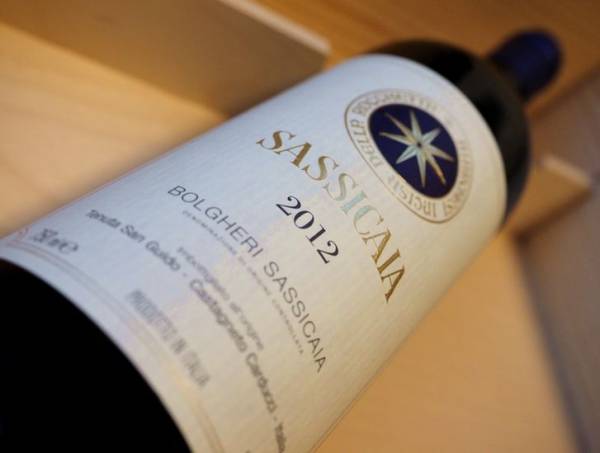 未開栓】SASSICAIA サッシカイア 2012 赤 ワイン 750ml 13.5% 12041763