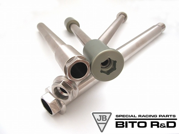 JB-POWER 中空クロモリ アクスルシャフト GPZ900R JB POWER(BITO 中空
