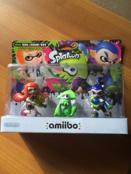 アミーボ スプラトゥーン トリプルセット　海外版