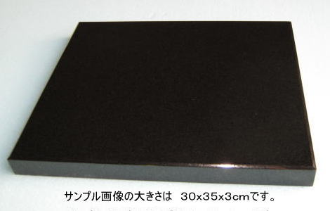 インド産黒御影石オーディオボード２０ｘ３５ｘ厚み３ｃｍ