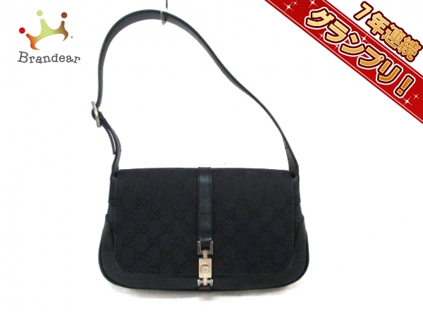 グッチ ショルダーバッグ GG柄/ジャッキー 0013824 黒 GUCCI