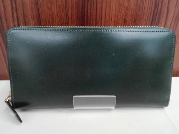 COCOMEISTER ココマイスター 長財布 ダークグリーン 小銭入あり