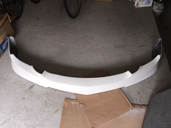 中古GG／GYアテンザ 廃盤ブラックレーシング フロントリップ_1