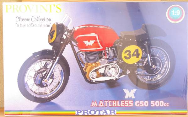 マチレス MATCHLESS G50 500cc プロター 1/9 プラモデル
