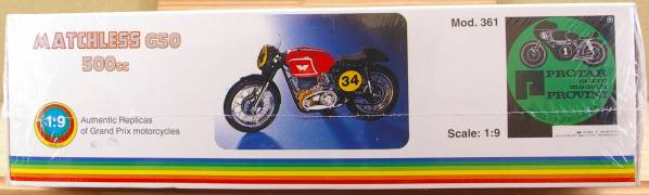 マチレス MATCHLESS G50 500cc プロター 1/9 プラモデル プラモデル