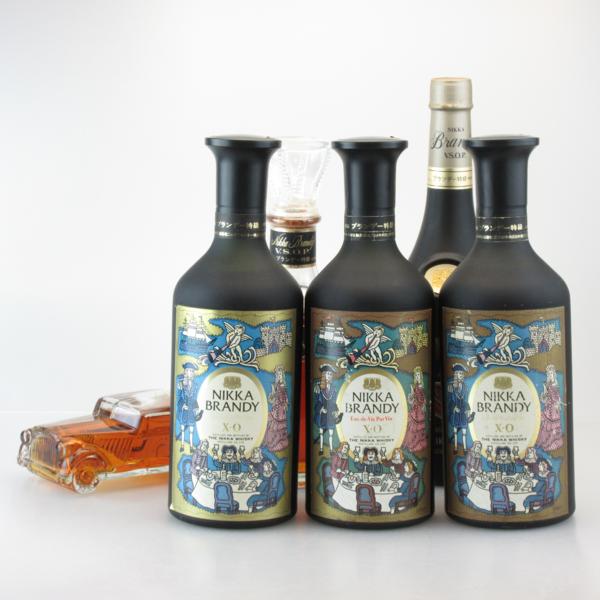 ニッカ ブランデー XO VSOP いろいろ6本セット　BOX-NBR-160412