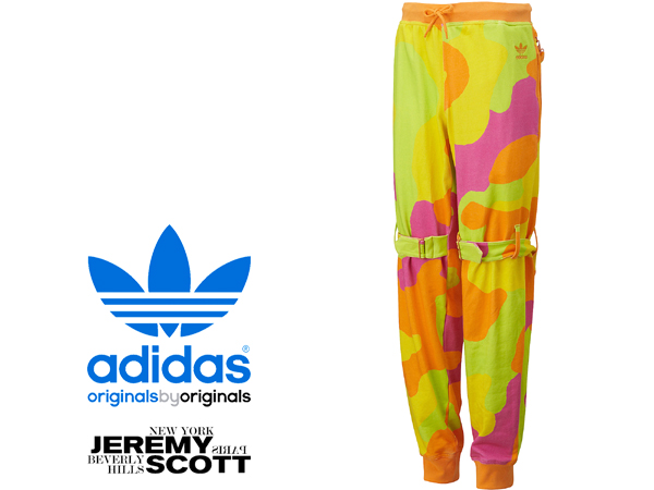 ADIDAS OBYO 【JEREMY SCOTT】 NEON CAMO PANT ジェレミー O
