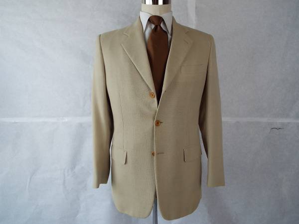 [私物・美品] エトロ ETRO イタリア製 サマー・ウールジャケット