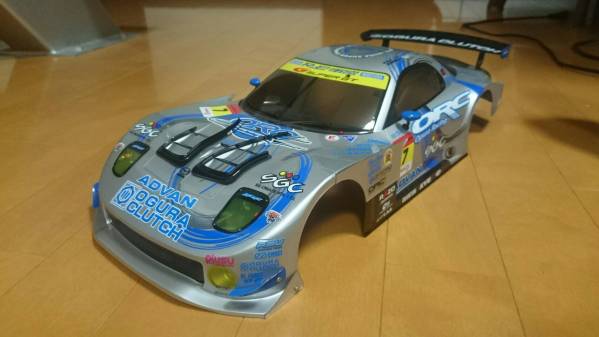 ORC 雨宮 SGC-7 塗装済みスペアボディ タミヤ1/10RC ORC SGC-7 タミヤ 雨宮 SP.1372 1⁄10 ガンメタ塗装済みスペアボディ
