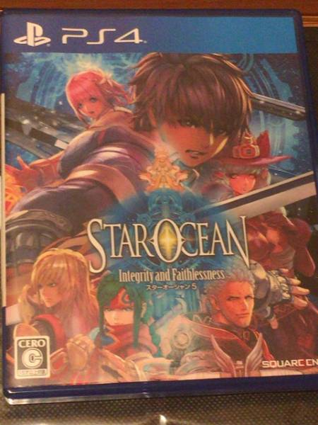 【美品】(PS4)スターオーシャン5 初回特典+ゲオ特典有