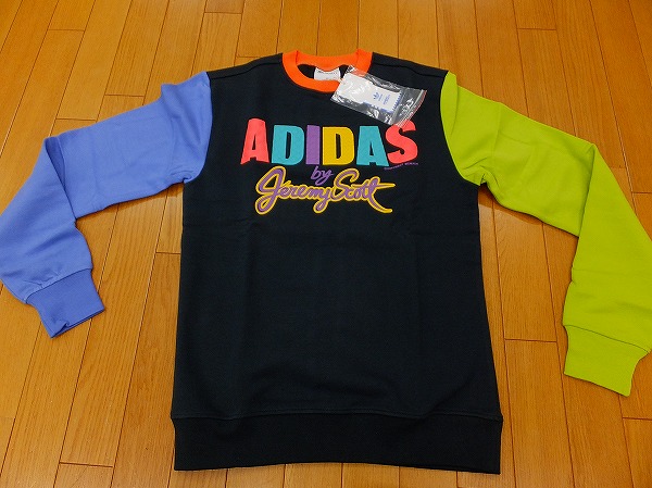 NN271 アディダス×ジェレミースコット新品多色トレーナー M