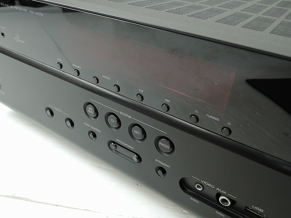 AVレシーバー RX-V473 AVアンプ YAMAHA RX-V473(B) 5.1ch メルカリ