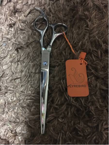 新品 LYREBIRD シザー ハサミ 7インチ 美容師 理容 カット 理美容店