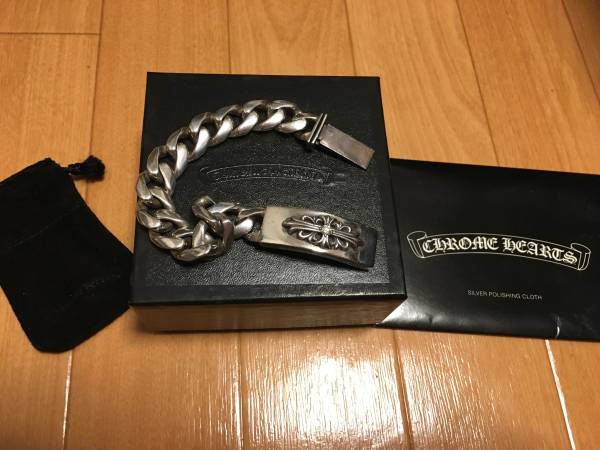 ☆CHROME HEARTSフローラルクロスIDブレスダイア☆