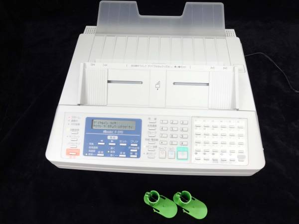 確認用 Muratec/ムラテック業務用FAX☆F-370/感熱ロール紙/通電確認のみ ♪当